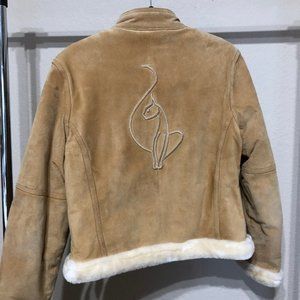 Vintage Baby Phat Fur Lined Jacket